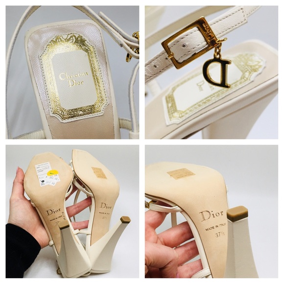 Christian Dior Piedra heel sandal 37.5 gemstone - Picture 8 of 8